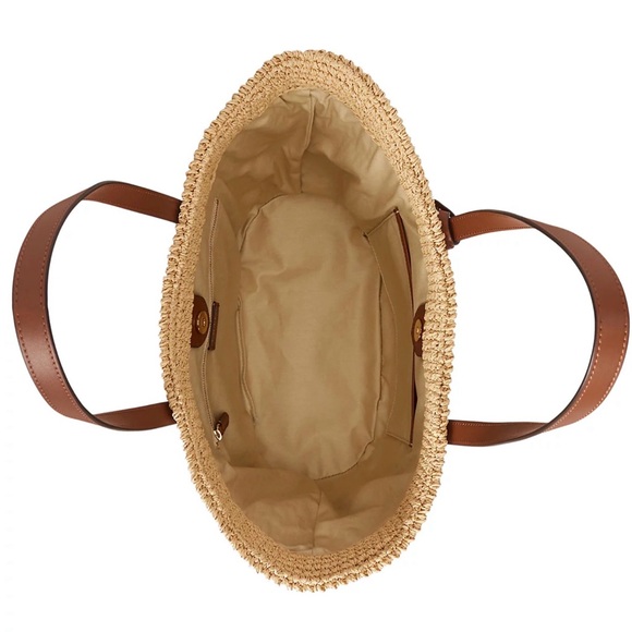 Lauren Ralph Lauren
Crocheted Straw Large Lainey Tote Bag - Picture 3 of 5